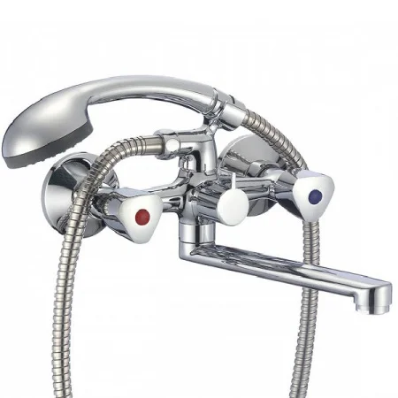 Смеситель для ванны двуручный Milardo Tring TRISB02M02