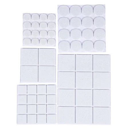 Протекторы защитные из фетра Vortex белые, в ассортименте Ø 20мм, Ø 30мм, 24*24мм, 46*46мм 26000 *1