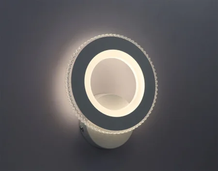 Светильник настенный Linvel MS 1161/1 Флур 16W Белый AC220-230V 3000-6000K 1440Lm 205x178x50mm