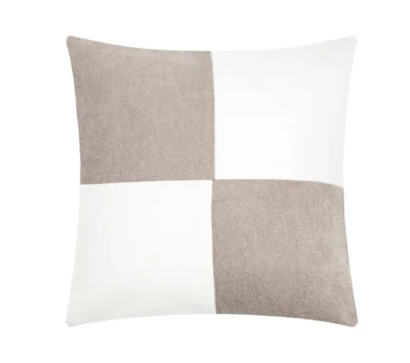 Наволочка декоративная Этель "Геометрия" 45×45см цв. белый, серый 100% полиэстер 9164021 *1