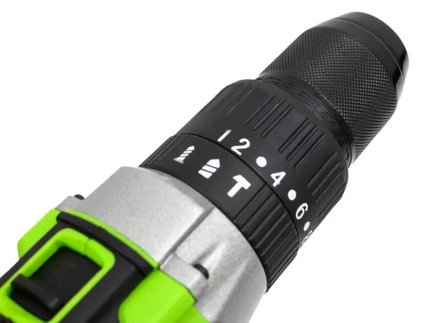 Дрель-шуруповерт аккум. ударная Greenworks GD24DD60 60Нм