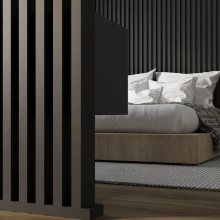 Рейка интерьерная МДФ Stella Ривьера Black Edition 40х30х2700мм