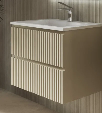 Тумба подвесная Coste 60 Cst.01.60/P/BRS/RL светло-коричневая