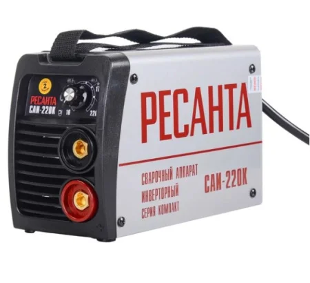 Сварочный аппарат инверторный САИ 220К (компакт) Ресанта 65/37 *1