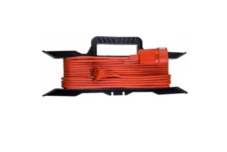 Удлинитель на рамке 1х30м без заземл. 16А IP44 3.5кВт КГ 2х1.5 АРКТИК морозостойкий DOMTOK 2596 *1