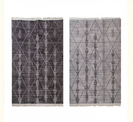 Коврик безворсовый ПРОВАНС icarpet 60х100см 001 графит 03 *1