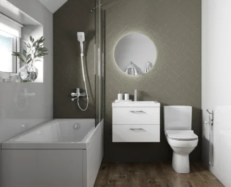 Унитаз-компакт Cersanit CITY NEW CLEAN ON 011 3/5 DPL EO SLIM S-KO-CIT011-3/5-COn-S-DL-w