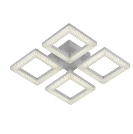 Светильник потолочный светодиодный 52011/4WT CL (ЭкономСвет) *1