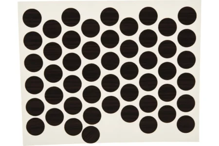 Заглушка самоклейка 14мм орех темный уп-50шт пакет Tech-Krep 147776 *1