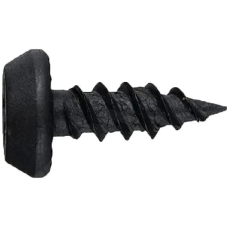 Саморез для крепления профилей полуцилиндр головка, острый, оксид 3,5х 9,5 уп. - 25 шт. SteelRex