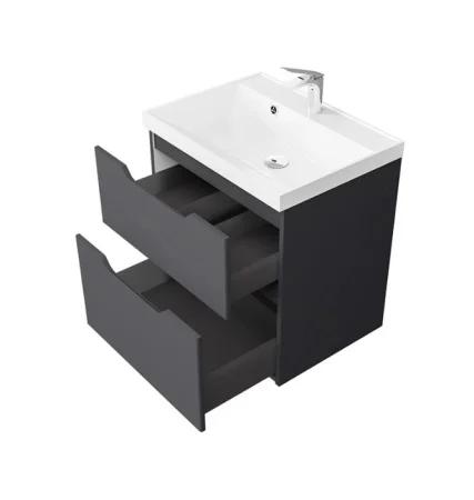 Тумба подвесная Wector 60 Wct.01.60/P/A/MD антрацит