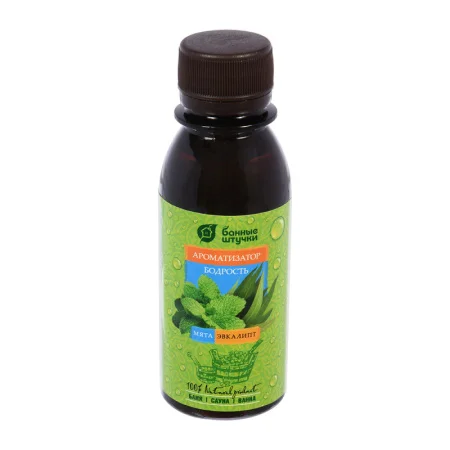 Ароматизатор 120 мл "Бодрость" "Эвкалипт+Мята" "Банные штучки" *1/20