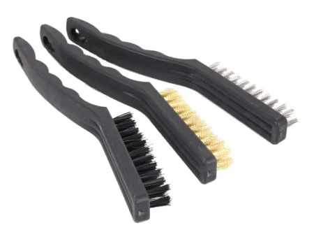 Набор щеток металлические с пластмассовой ручкой большие уп-3шт Matrix 74863 *1