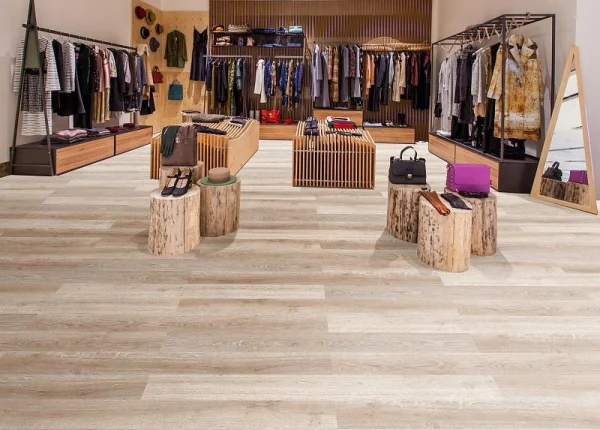 Плитка кварц-винил CronaFloor NANO ZH-81110-8 4V Дуб Светлый 1200х180х3,5мм 1уп=2,16м2 (10шт) замок