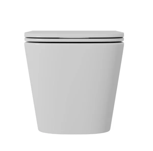 Унитаз подвесной D&K Berlin DT1436516 безободковый торнадо, сиденье микролифт, белый