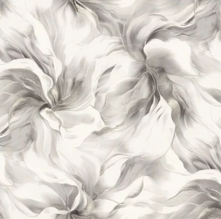 Обои компакт-винил Голден 11171-03 1,06х10м цветы серые