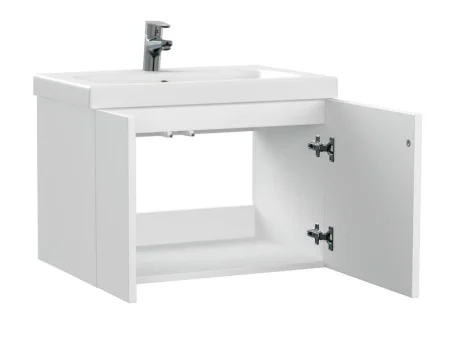 Тумба под раковину подвесная Cersanit COLOUR 60 для COMO 60 белый SP-SZ-COL-CM/COL/60/64258