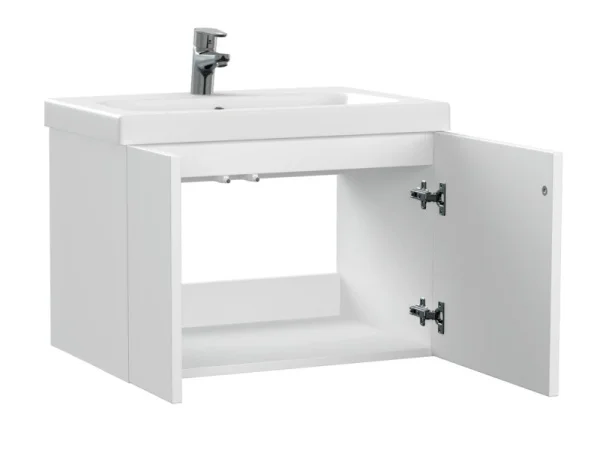 Тумба под раковину подвесная Cersanit COLOUR 60 для COMO 60 белый SP-SZ-COL-CM/COL/60/64258