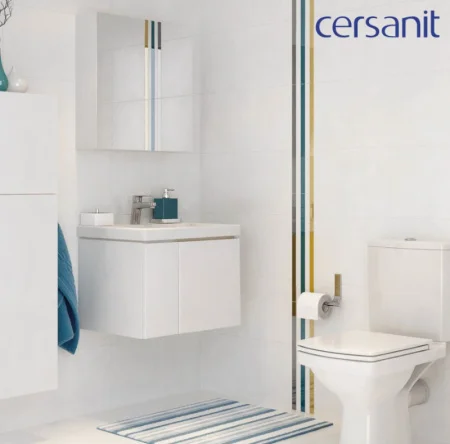 Тумба под раковину подвесная Cersanit COLOUR 50 для COMO 50 белый SP-SZ-COL-CM/COL/50/64257