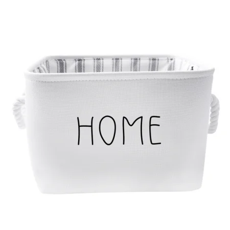 Корзина для хранения "White", Д280 Ш280 В230, белый