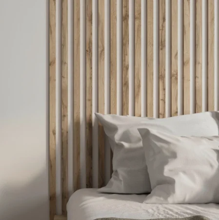 Рейка интерьерная МДФ Stella Бриона Light Пекан 2700х40х16мм