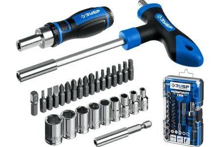 Отвёртка реверсивная с насадками 29 предм. Компакт-Т29 Зубр Профессионал 25168-H29 *1