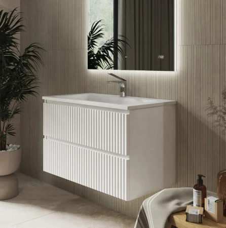 Тумба подвесная Coste 80 Cst.01.80/P/W/RL белая