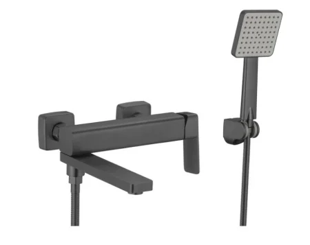 Смеситель для ванны Fmark FS8724-22Q графит