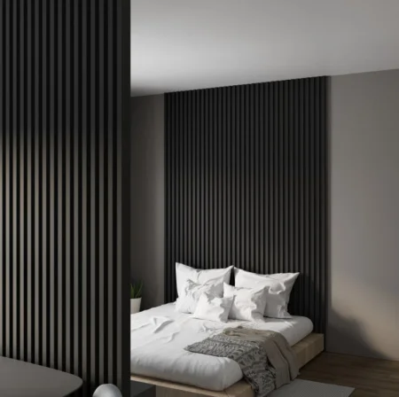 Рейка интерьерная МДФ Stella Ривьера Black Edition 40х30х2700мм