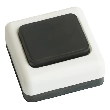 Выключатель-кнопка DB-104 для проводного звонка А1-0,4-001, черно-белый 51664 (Feron) *1