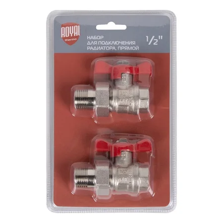 Набор для подключения радиатора прямой Royal Thermo 1/2" НС-1161363