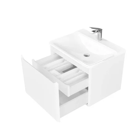 Тумба подвесная Welto 60 Wel.01.60/P/W/RL белая