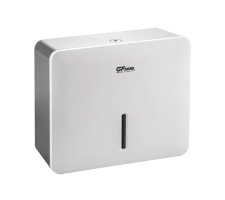 Диспенсер для бумажного полотенца, пластик. белый, для салфеток Z сложения 9161 (GFmark) *1
