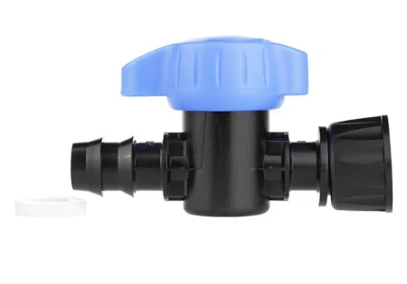 Кран стартовый для ленты капельного полива d-16 мм с уплотнительной резинкой Н0351 *1