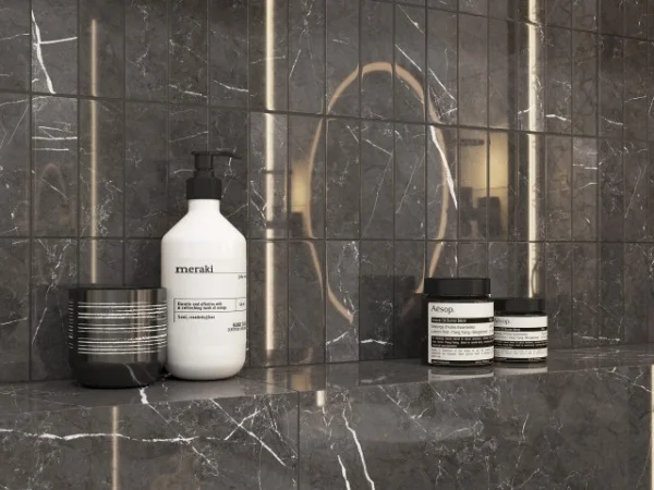 Плитка облицовочная Cersanit Royal stone 16041 300х300мм мозаика черный