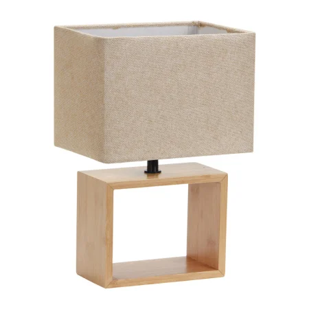 Светильник настольный UML-B401 E27 LIGHT GREY/WOOD декоративный под лампу Е27, 40W. Механический выключатель. Светло-серый. ТМ Uniel