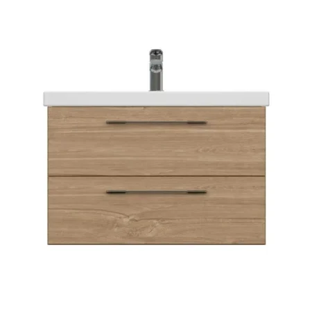 Тумба под раковину подвесная Cersanit LARA 70 для COMO 70 орех 64136