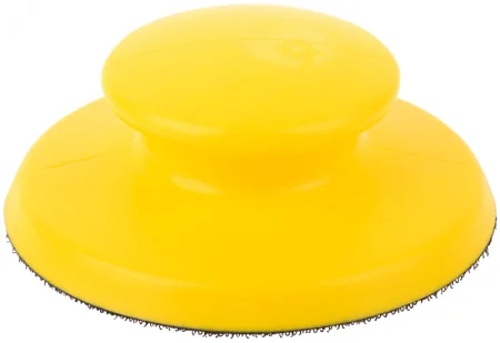 Блок шлифовальный под "липучку " 125мм ручной круглый Fit 39748 *1