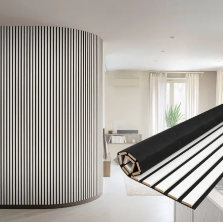 Панель стеновая акустическая МДФ Stella Comfort Standart Белый 2780х600х9мм