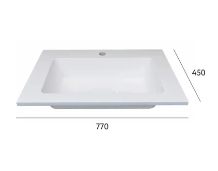 Раковина Modul 80 Mol.08.80/W белый