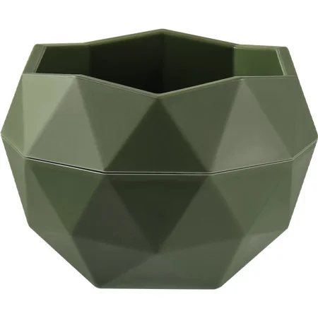 Кашпо д/цветов пласт. "Топаз" 0,45л тёплая хвоя КШ-3038 (La Decoro) *1