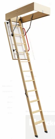 Чердачная лестница Docke STANDARD TERMO 60х120х300