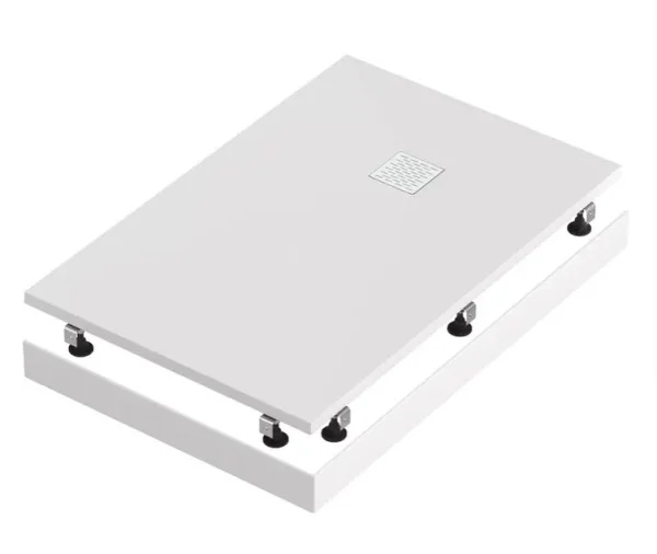 Поддон литьевой Bas Essentia белый 1200x800