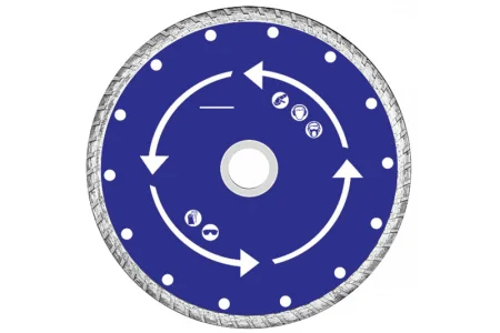 Диск алмазный отрезной турбо 150х2,0х7,0х22,2мм сухая и влажная резка по бетону Mos 37218М *1