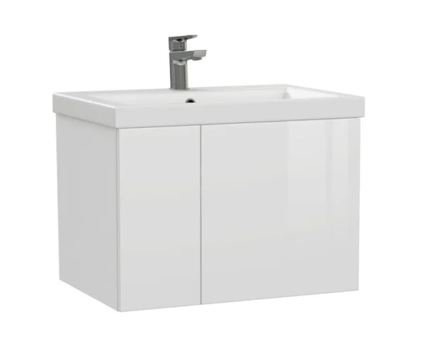 Тумба под раковину подвесная Cersanit COLOUR 60 для COMO 60 белый SP-SZ-COL-CM/COL/60/64258