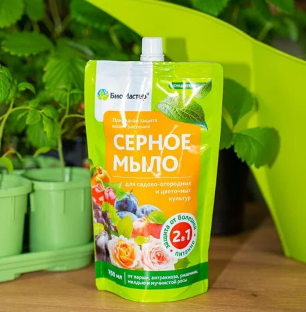 Серное мыло 350 мл (БиоМастер) Б3115 *1