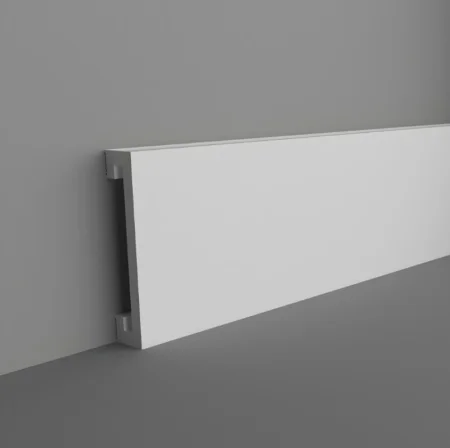 Плинтус напольный DPM Stella Дольче 70 Белый 70х15х2000мм