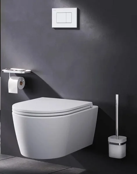 Инсталляция для подвесного унитаза AM.PM PrimeFit I012709.0201 с механ. клавишей S белый глянец