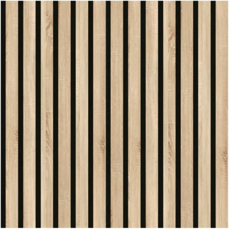 Панель стеновая акустическая МДФ Stella Comfort Standart Дуб Сонома 600х600х9мм