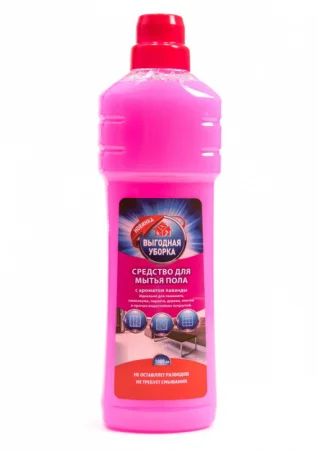 Средство д/мытья полов "Выгодная уборка" Лаванда 1л